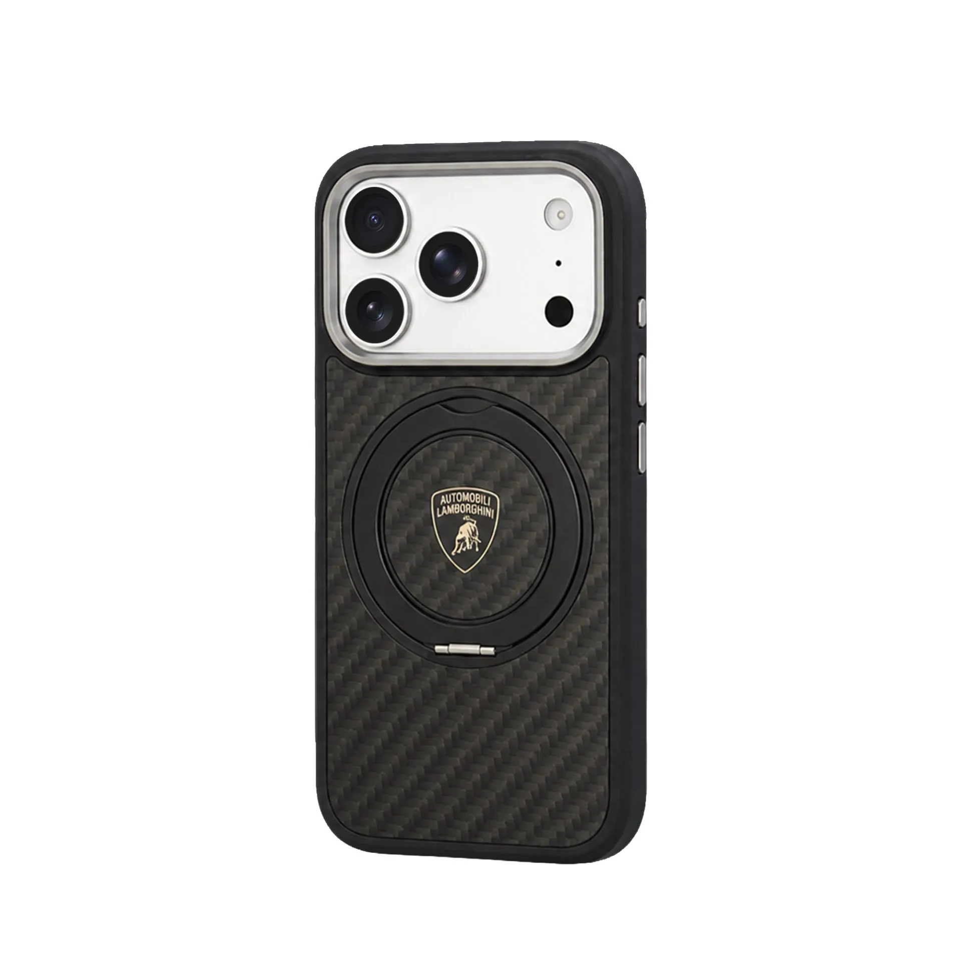 iPhone 17 Pro 碳纖帶磁吸支架手機殼 - TE/D4